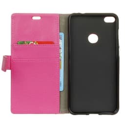 Lompakkokotelo 2-kortti Huawei P9 Lite Mini (SLA-L22)  - pinkki