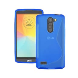 S-Line Silicone Cover til LG L Bello (D331) : farve - blå