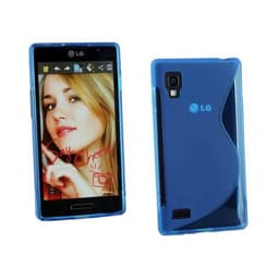 S-Line Silicone Cover til LG Optimus L9 (P760) : farve - blå