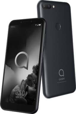 Alcatel 1S smartphone 4/64 GB (svart metall)