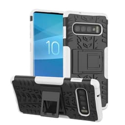 Stöttåligt skal med ställ Samsung Galaxy S10 (SM-G973F)  - Vit