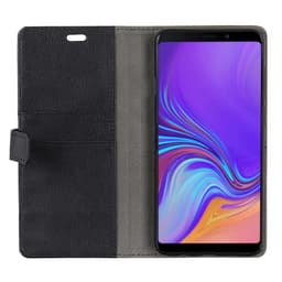 Lompakkokotelo 2-kortti Samsung Galaxy A9 2018 (SM-A920F)  - musta