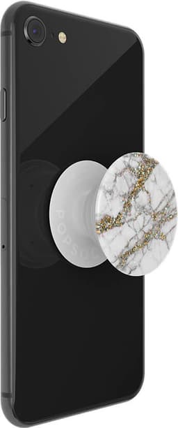 Popsockets mobilhållare (gold sparkle marble)
