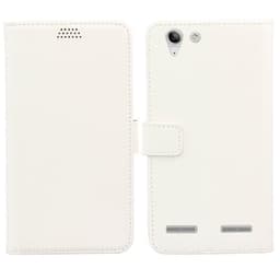 Wallet 2-kort til Lenovo Vibe K5  - hvid