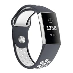 Fitbit Charge 3 EBN Sport rannekoru - harmaa / valkoinen