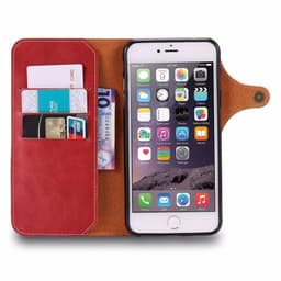 Retro lompakkokotelo Apple iPhone 7/8  - punainen