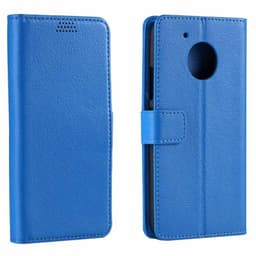Lompakkokotelo 2-kortti Motorola Moto G5 (XT1670)  - sininen
