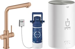 Grohe Red II Duo L vandhane med kogende vand (warm sunset)