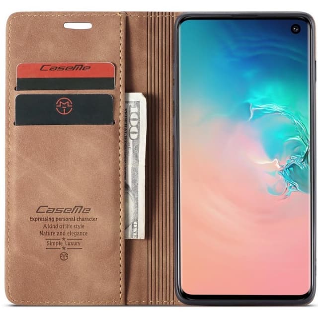 CaseMe Smart -magneettinen kotelo Samsung Galaxy S10 (SM-G973F)  - rus