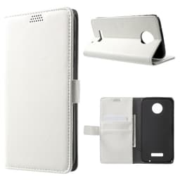 Lompakkokotelo 2-kortti Motorola Moto X4 (XT1900)  - valkoinen