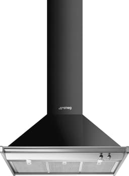 Smeg Serie Classic Vägghängd Köksfläkt KD100HNE (svart 100cm)