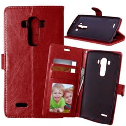 Lompakkokotelo 2-kortti LG G4 (H815)  - ruskea