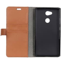 Lompakkokotelo 2-kortti Sony Xperia L2 (H3311)  - ruskea