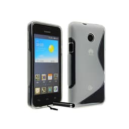 S-Line Silicone Cover til Huawei Ascend Y330 : farve - gennemsigtig