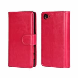 MOVE lompakkokotelo 2i1 Sony Xperia Z5 Compact (E5823)  - pinkki
