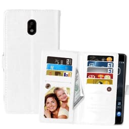 Lompakkotelo Flexi 9-kortti Nokia 3 (TA-1032)  - valkoinen