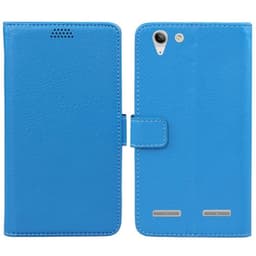 Lompakkokotelo 2-kortti Lenovo Vibe K5  - sininen