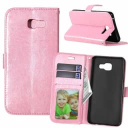 Wallet 3-kort til Samsung Galaxy A3 2016 (SM-A310F)  - lys rosa