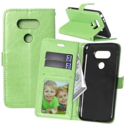 Lommebokdeksel 3-kort LG G5 (H850)  - Grønn