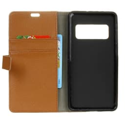 Wallet 2-kort til Samsung Galaxy Note 8 (SM-N950F)  - brun