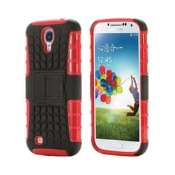 Stødfast Cover med stativ Samsung Galaxy S4 (GT-i9500) : farve - rød
