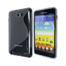 S-Line Silicone Cover til Samsung Galaxy Note 1 (GT-N7000) : farve - Grå