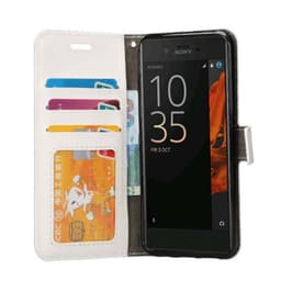 Lommebokdeksel 3-kort Sony Xperia XZ / XZs (F8331)  - Hvit