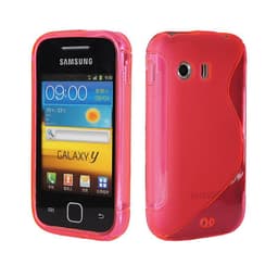 S-Line Silicone Cover til Samsung Galaxy Y (GT-s5360) : farve - lyserød