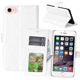 Lommebokdeksel 3-kort iPhone 7/8  - Hvit