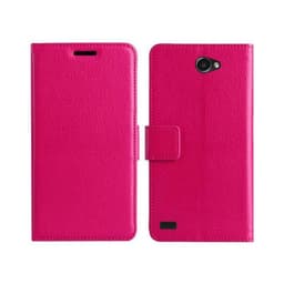 Lommebokdeksel 2-kort LG Bello 2 (X150)  - Rosa