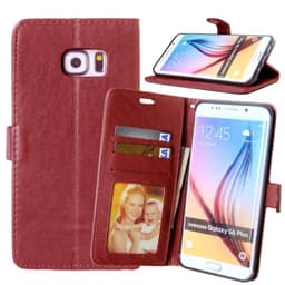 Lompakkokotelo 3-kortti Samsung Galaxy S6 Edge Plus (SM-G928F)  - rusk