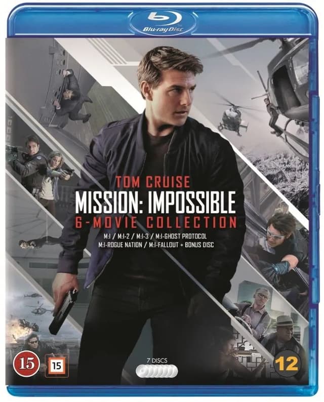 MISSION: IMPOSSIBLE 1-6 (Blu-Ray)