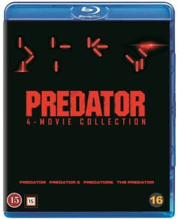 PREDATOR 1-4 (Blu-Ray)