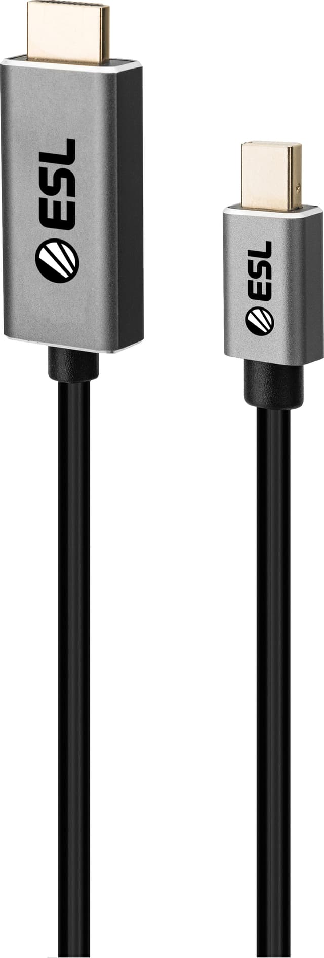ESL Gaming mini DisplayPort til HDMI kabel (2 m)