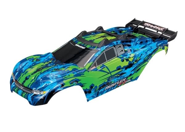 TRX-6717G Body Rustler 4x4 Green