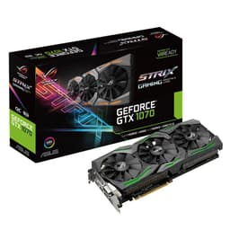 Asus ROG Strix GeForce GTX 1070 OC grafikkort (8 GB)