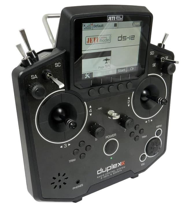 Jeti Duplex DS-12 Multimode Sender Svart