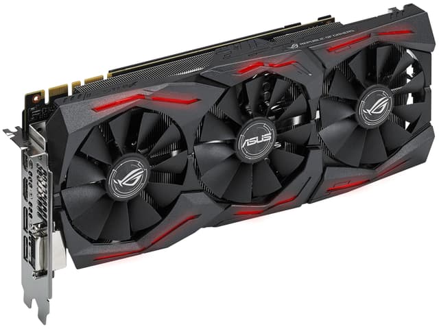 Asus ROG Strix GeForce GTX 1070 OC grafikkort - 8 GB | Elgiganten