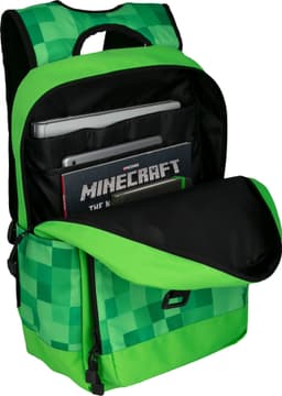 Minecraft Miner s Society ryggsäck (grön)