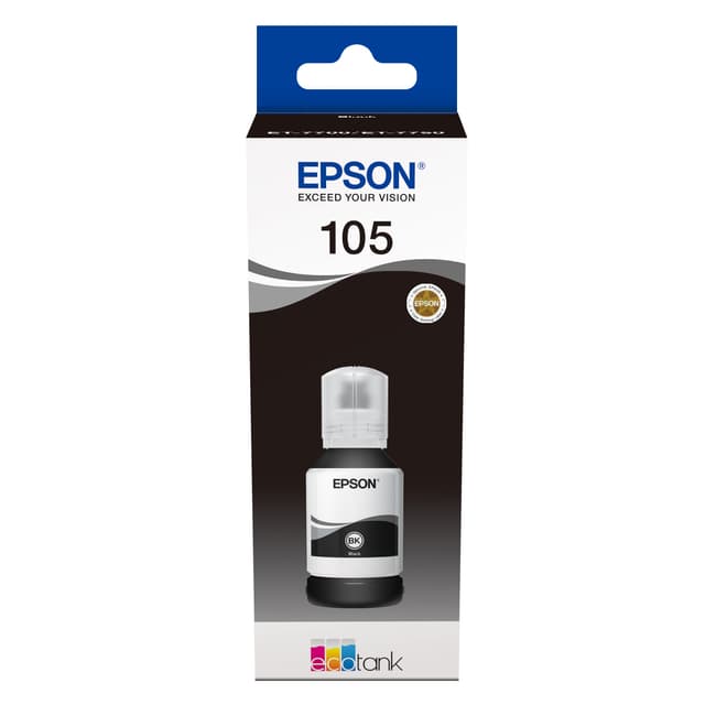 Epson bläckpåfyllning 105 EcoTank Svart