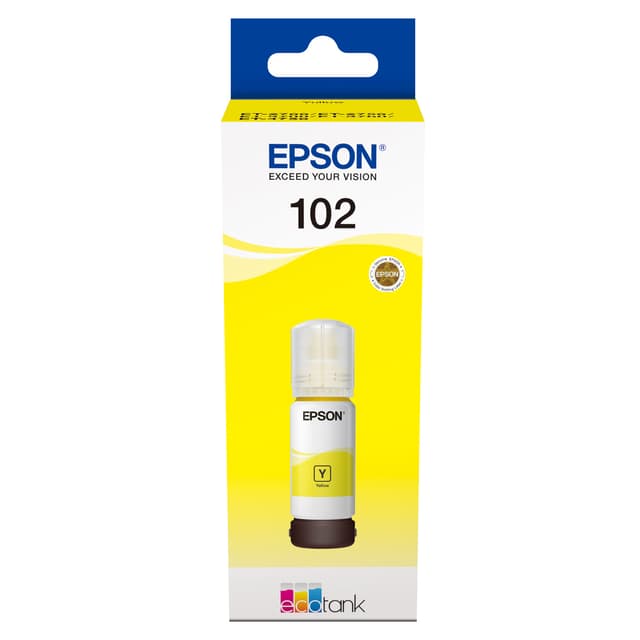 Epson blekkflaske 102 EcoTank Gul