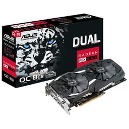 Asus Radeon RX 580 Dual OC grafikkort (8 GB)