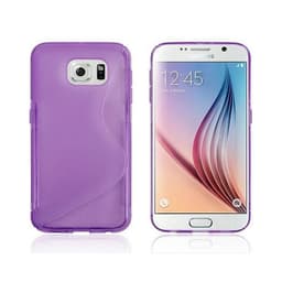 S-Line Silicone Cover til Samsung Galaxy S6 (SM-G920F) : farve - lilla