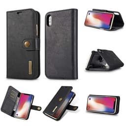 Mobilplånbok DG-Ming 2i1 Apple iPhone XS Max (6.5")  - Svart