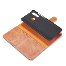 DG-Ming Lommebok 2i1 Huawei P30 Lite (MAR-LX1)  - brun