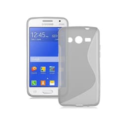 S-Line Silicone Cover til Samsung Galaxy Core Prime (SM-G360F) : farve - røget