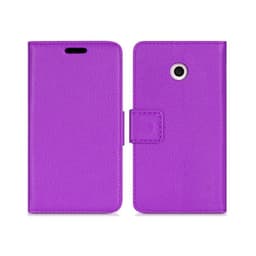 Lompakkokotelo 2-kortti Motorola Moto E  - violetti