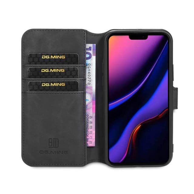 DG-Ming mobilplånbok 3-kort Apple iPhone 11 Pro (5.8")  - Svart
