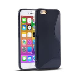 S-Line Silicone Cover til har brug for Apple iPhone 6 / 6S Plus : farve - sort