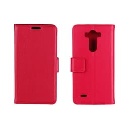 Mobilplånbok 2-kort LG G3s (D722)  - Röd